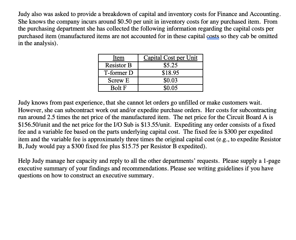 I/O Sub C (5) LT=1 T-former DC LT=2 Screw E (4 LT=2