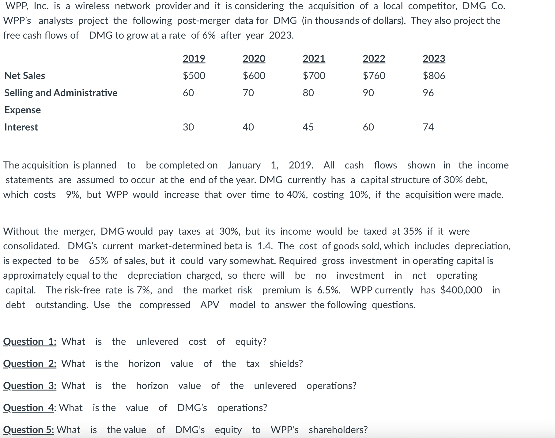 Please show how you got the answer, In excel if possible. Thank