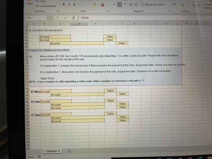 Coral Company receives payment from Membres Company for the balance due Value