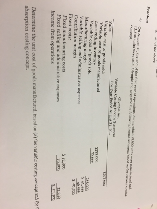  which off the following cause the difference between the planned and
