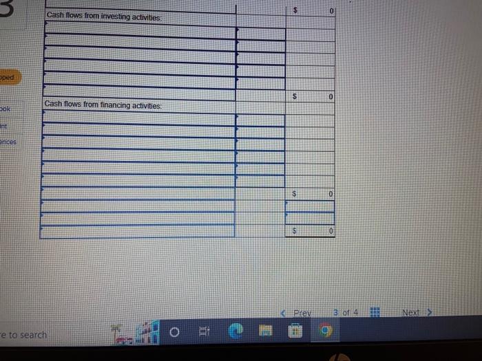 Cash Purchased merchandise for cash. c. Accounts Payable Cash Paid fon credit