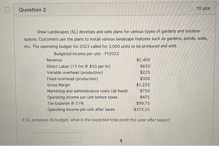 (SL) develops and sells plans for various types of gardens and outdoor