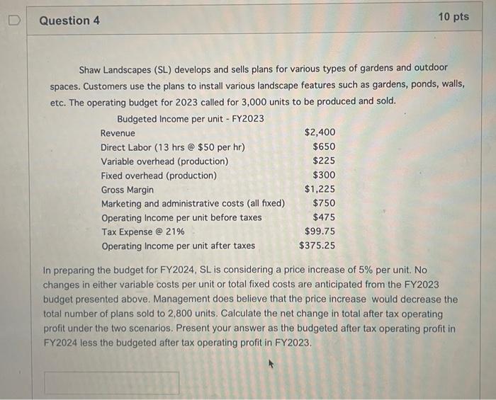 gardens, ponds, walls, etc. The operating budget for 2023 called for 3,000