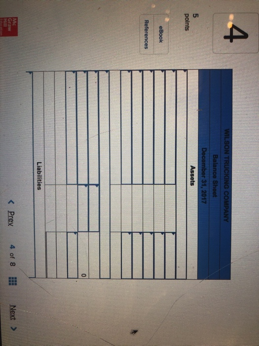 tong-term notes payable s tock Retained earnings Dividends Trucking fees earned Depreciation