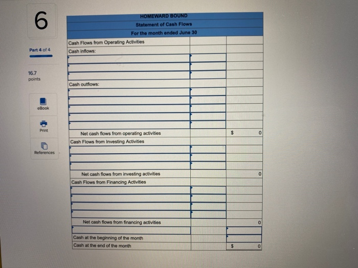 transactions, post to the Cash T-account, and prepare the statement of cash