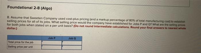 $18,000 $30,000 Estimated variable manufacturing overhead per machine-hour $ 1.40 $ 2.20