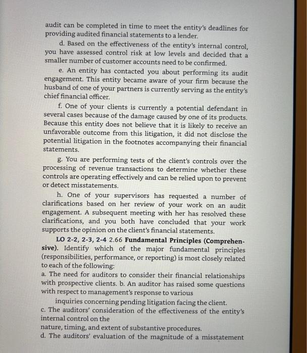 of the entity's records. Ray told Holmes that the audit was to