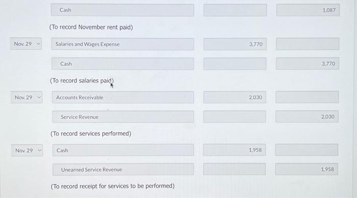 11. Purchased merchandise on account from Dimas Discount Supply for $23,200, terms
