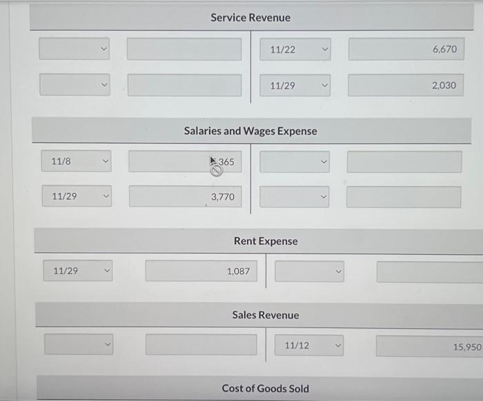 Paid Dimas Discount Supply in full, less discount. 22 Received $6,670 cash