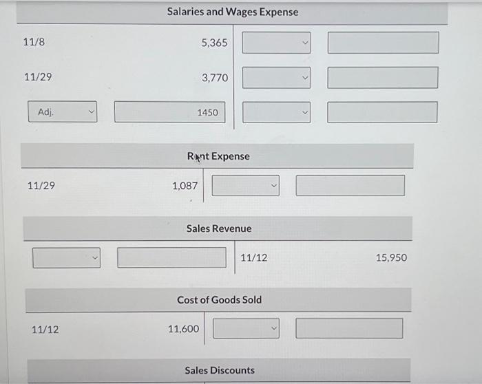 transactions. (Credit account titles are automatically indented when the amount is entered.