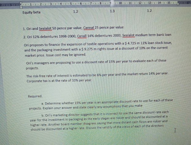 The first involves $ 4.725m expenditure on new machinery to expand the