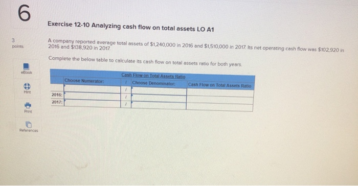 column may be used.) Statement of Cash Flows Operating Activities Investing Activities