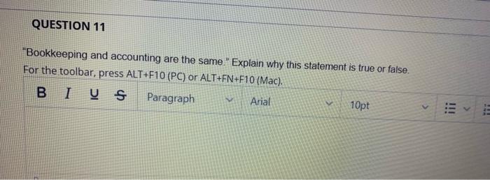 the toolbar, press ALT+F10 (PC) or ALT+FN+F10 (Mac). B I S Paragraph