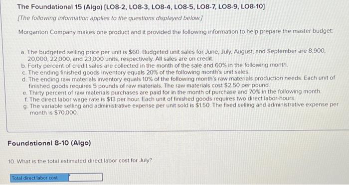 please help. i will hit thumbs up!! thank you! The Foundational 15