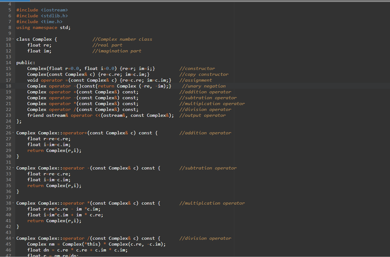 into C++ and trying to understand what to put in the main