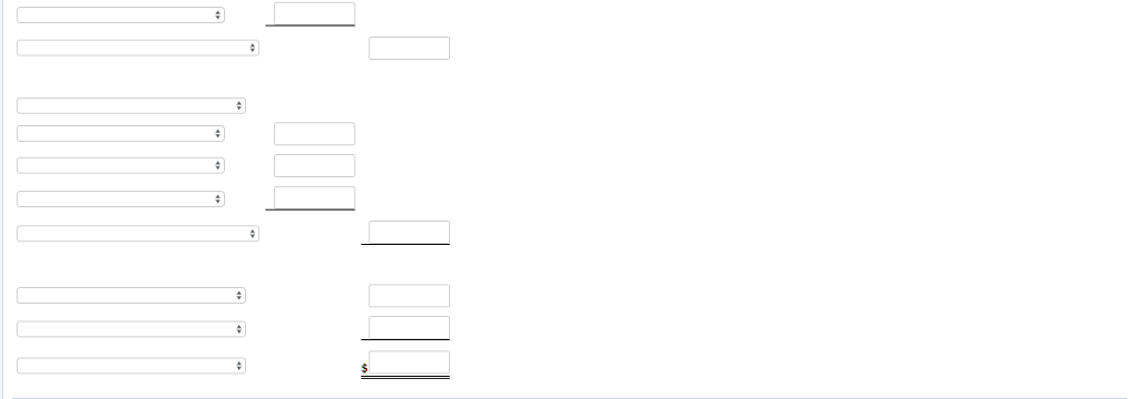 Accounts payable decrease Depreciation expense Accounts receivable increase Inventory increase Net income