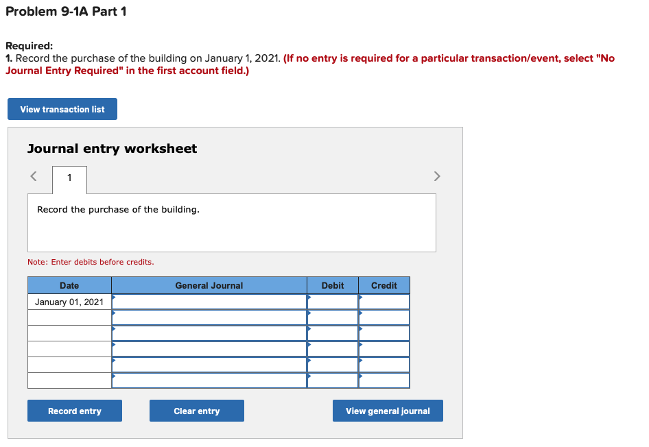 following information applies to the questions displayed below.) On January 1, 2021,