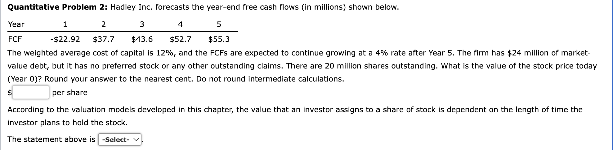 The recognition that dividends are dependent on earnings, so a reliable dividend