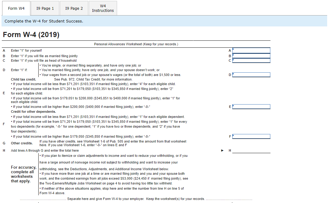 establish payroll records and to complete a month of payroll information for