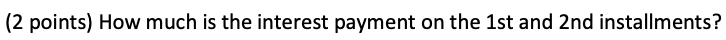 Excel! Here are the correct answers: 1. Installment = 9194 . 2.