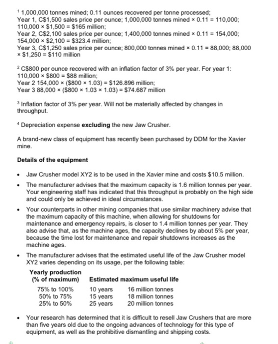 with various mines located throughout Canada. Investors benchmark earnings compared to market