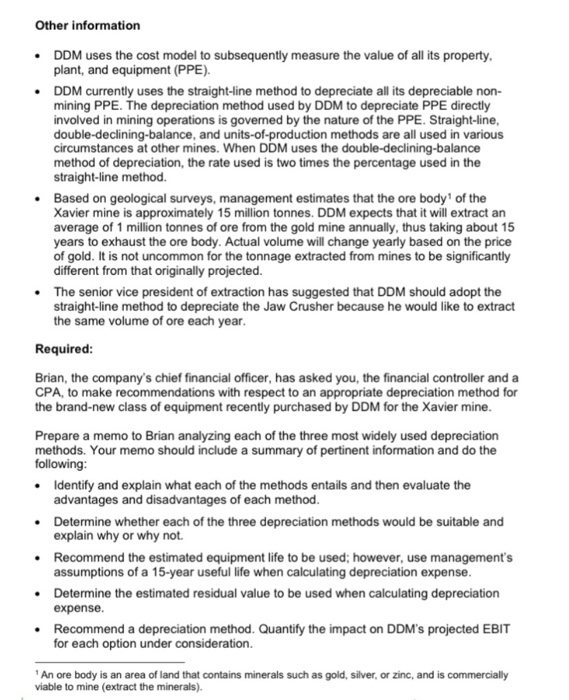 expectations and to other similar companies. DDMs loan facility with a consortium