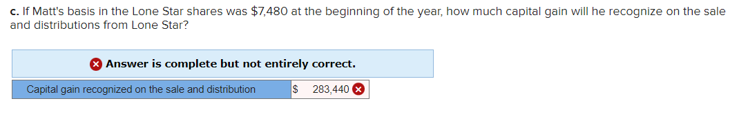 below.] Lone Star Company is a calendar-year corporation, and this year Lone