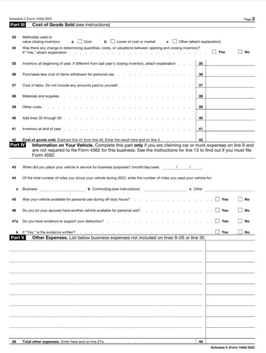 his CPA for use in preparing his 2022 tax return: Peter also