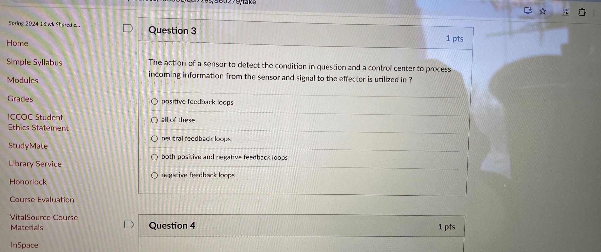  Spring 202416 wk Shared e... Home Simple Syllabus Modules Grades ICCOC