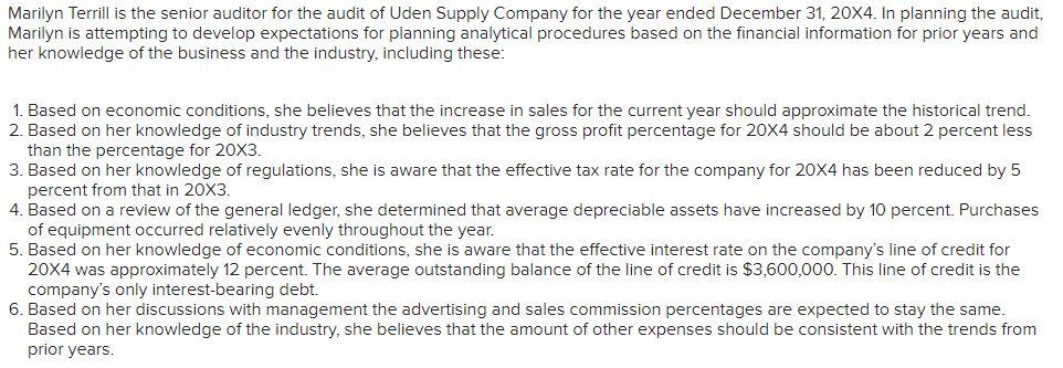 This is all one question please complete it in its entirety.