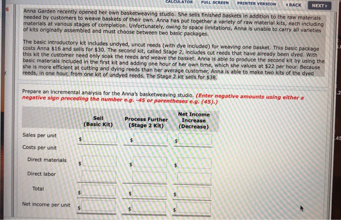  CALCULATOR FULL SCREEN PRINTER VERSION BACK NEXT Anna Garden recently opened