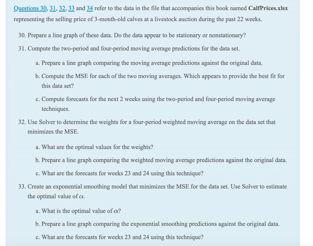  Can someone PLEASE answer this question using excel, with the equations,