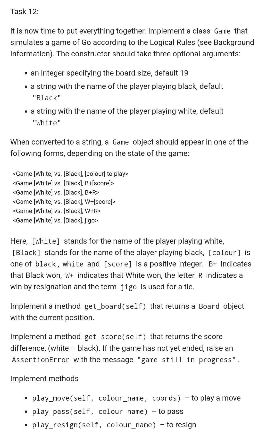 modify my code not any other code so that it passes the