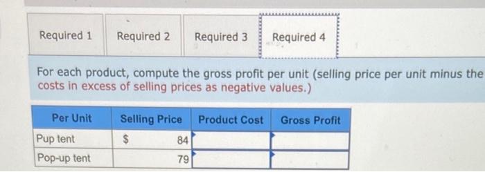rate to allocate overhead cost, and compute overhead cost per unit and