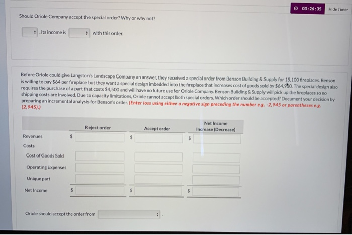 fireplaces. For the first 9 months of 2020, the company reported the