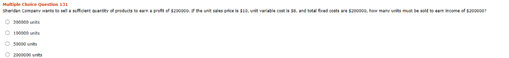 units of product produced in May and 12000 units produced in November.