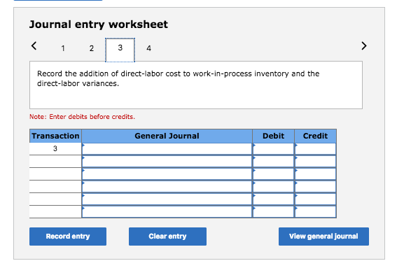 of production is a case of 12 dozen cans. The following standards