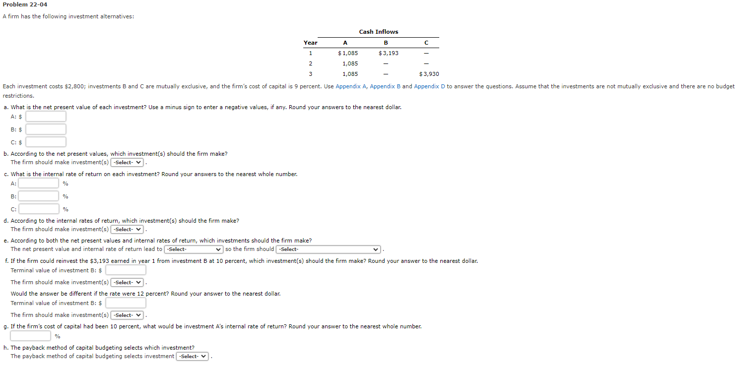 Appendix A: Appendix B: Appendix D: Dropdowns: b. According to the