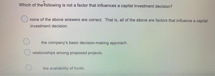 budgeting projects as shown below: Projects A B Initial investment $80,000 $120,000