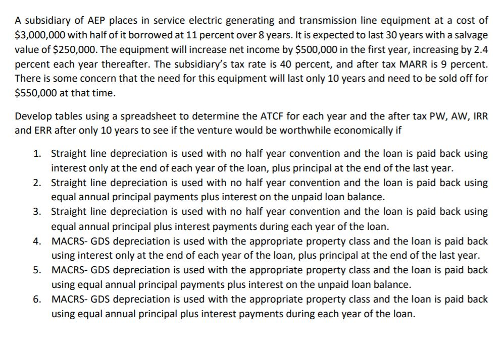 please use Excel to answer the question to help me understand A