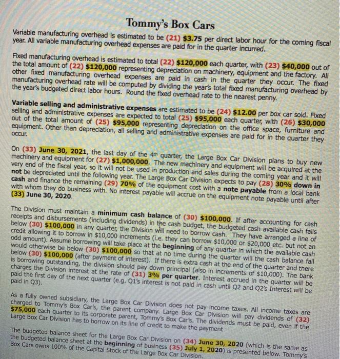 June 30, 2021 Our controller, Tommy Swain is negotiating with potential new