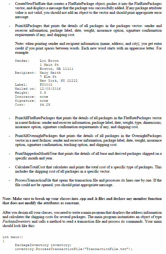 MarySmith 7ElmSt NewYork NY 22222 FY0002 12/03/2016 8.5 0.5 none none CreateNewPackage