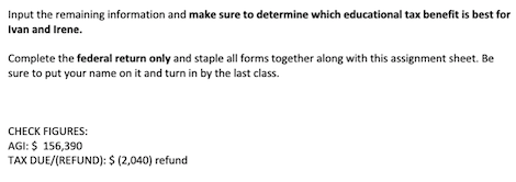 Dr. Ivan Incisor and his wife Irene are married and file a