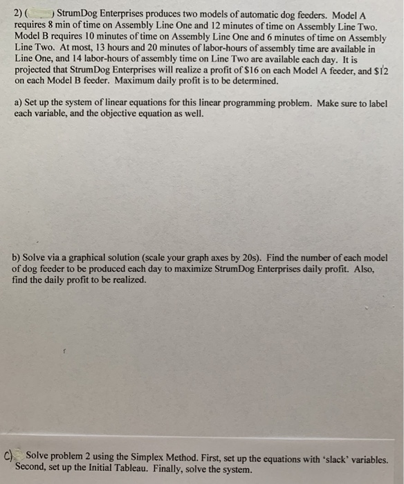  please show all work with steps. i am having a hard