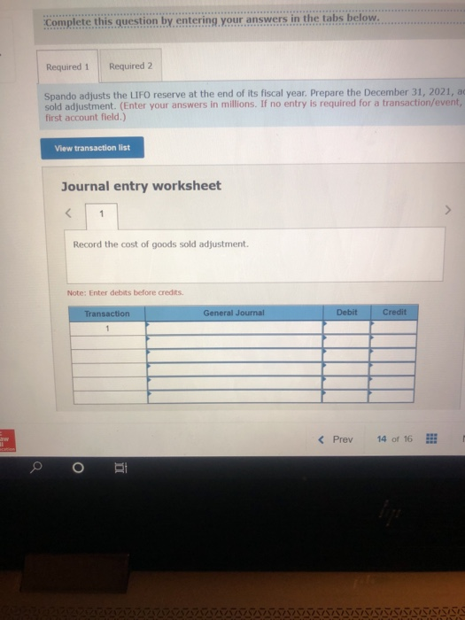 for income tax purposes but maintains its internal records using FIFO. The
