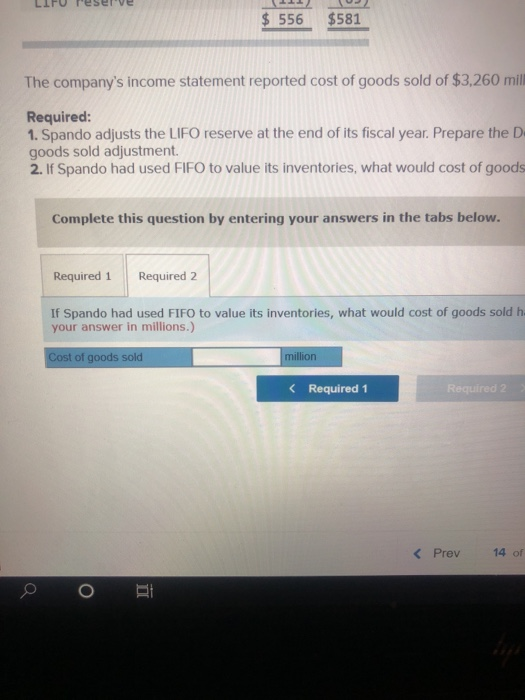 following disclosure note was included in a recent annual report: Inventories ($