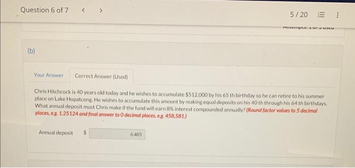 the following four questions by computing the unknowns. Click here to view