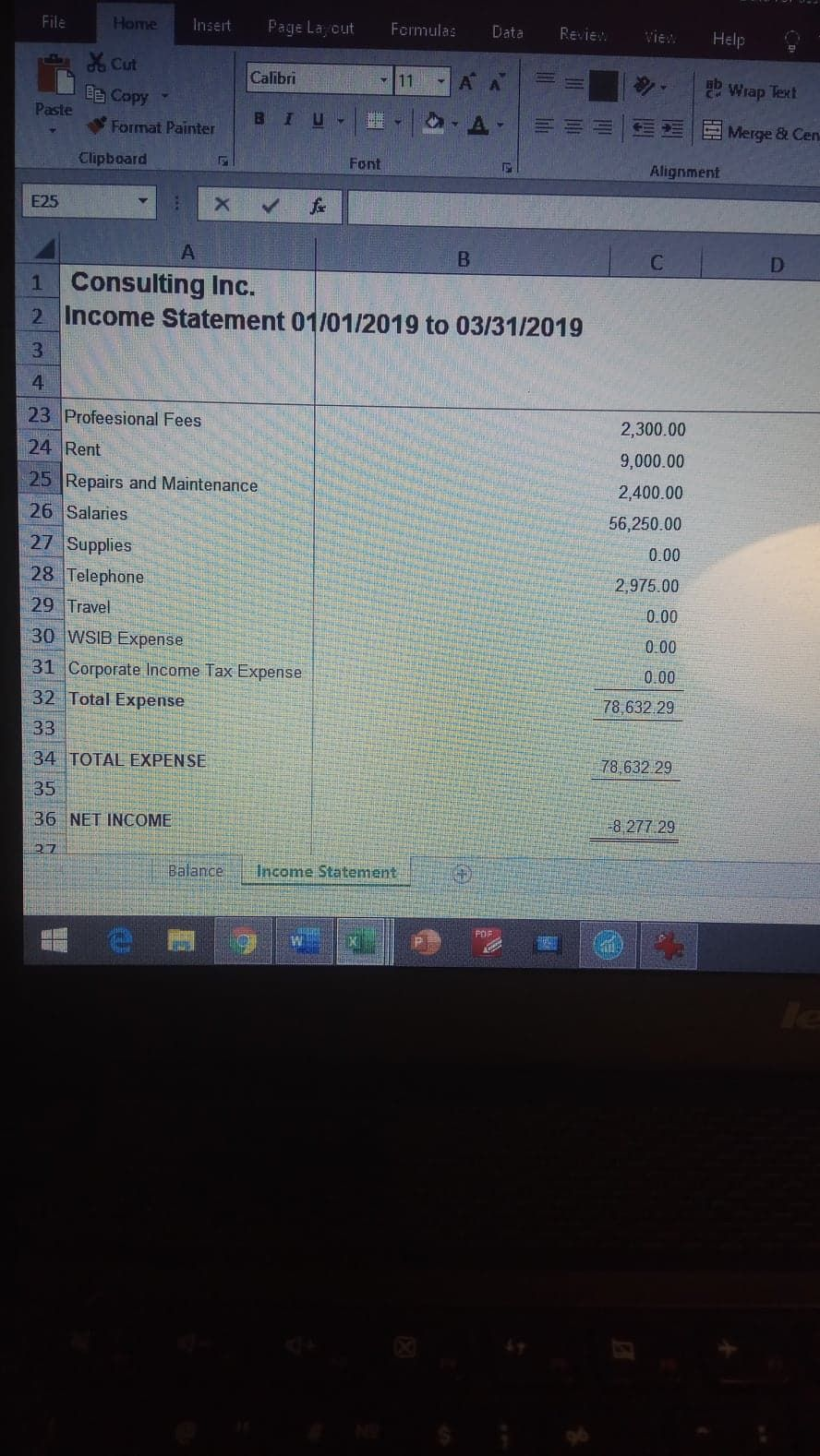 out over the 3 months. All sales are on credit. The collection