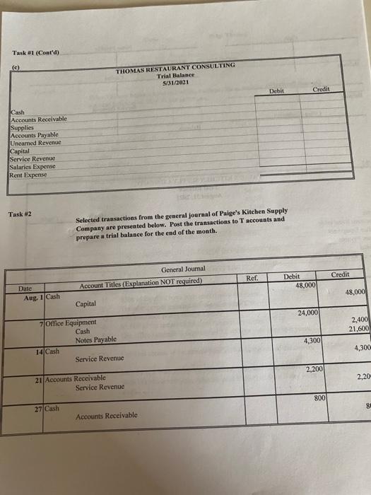 occurred during the first month of operations. (a) Prepare the necessary general
