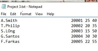 Write a simple C++ payroll program that would: 1. structure must be